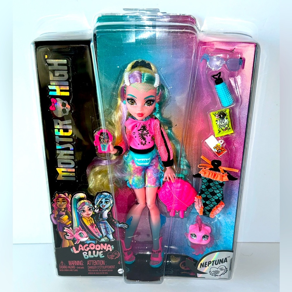 Brand new Monster High Lagoona Blue doll